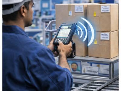 RFID in manufacturing India used for asset tracking manufacturing plant equipment
